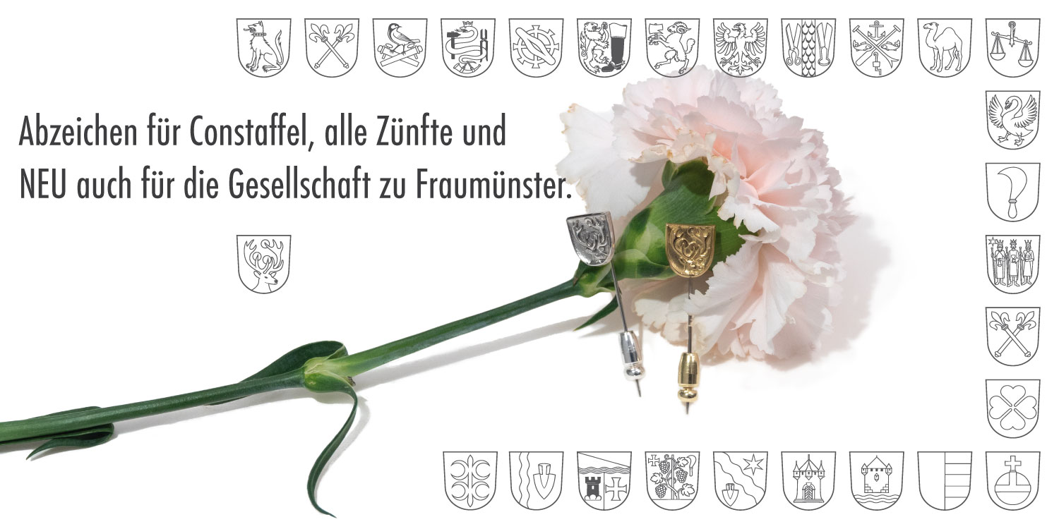 Zunftabzeichen aus unserem Atelier