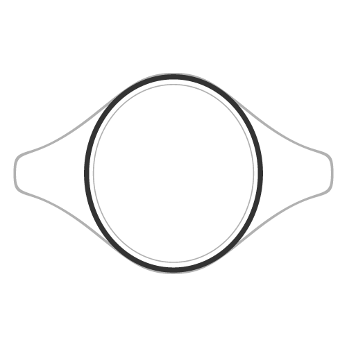 Bild von einem ovalen Ring